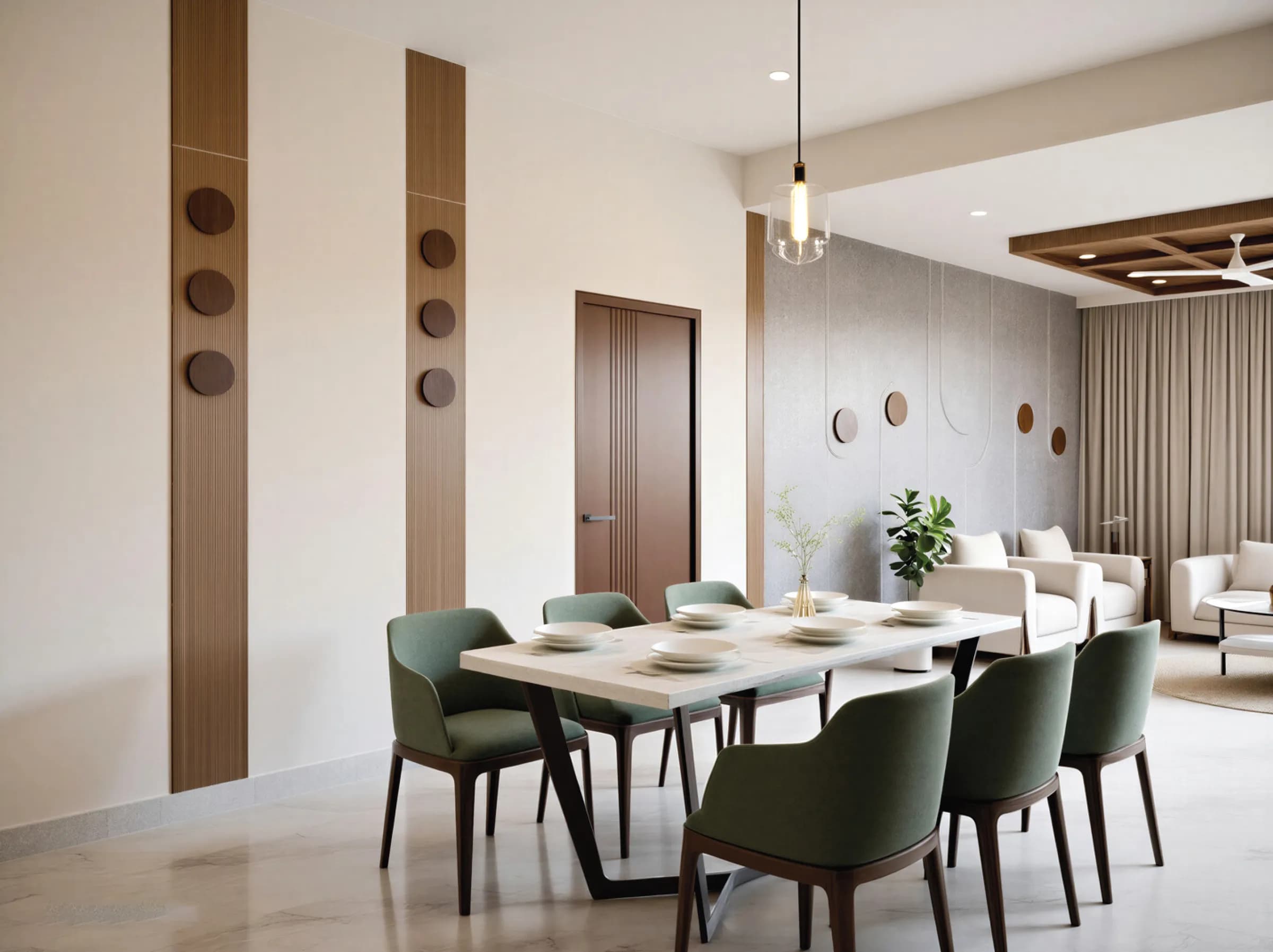 A Tropical Residence in Thrissur — view 7