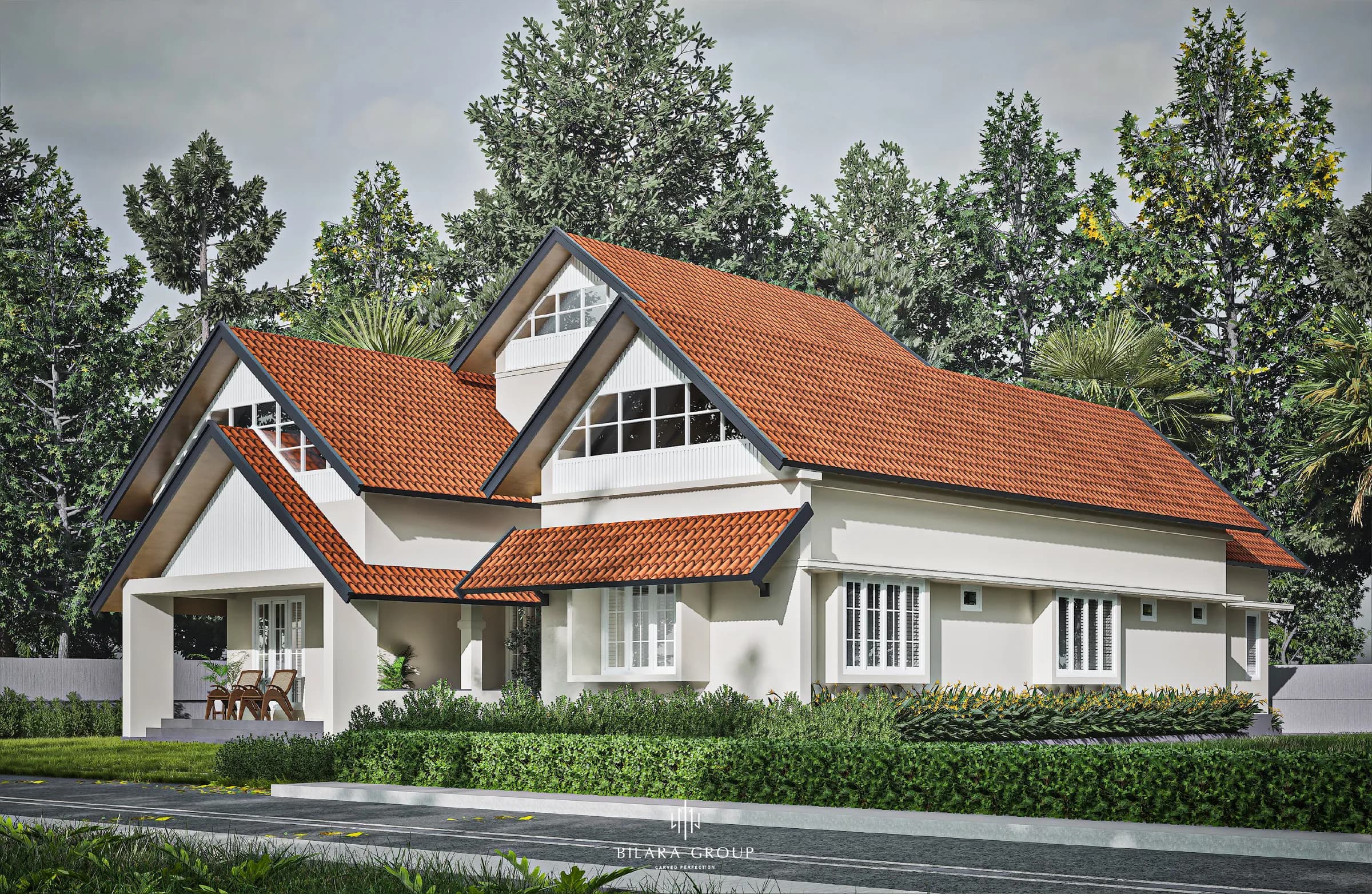 Layered Roofs, Timeless Detail — view 5