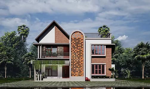 A Climate-Responsive Home — Chalakkudy, Thrissur