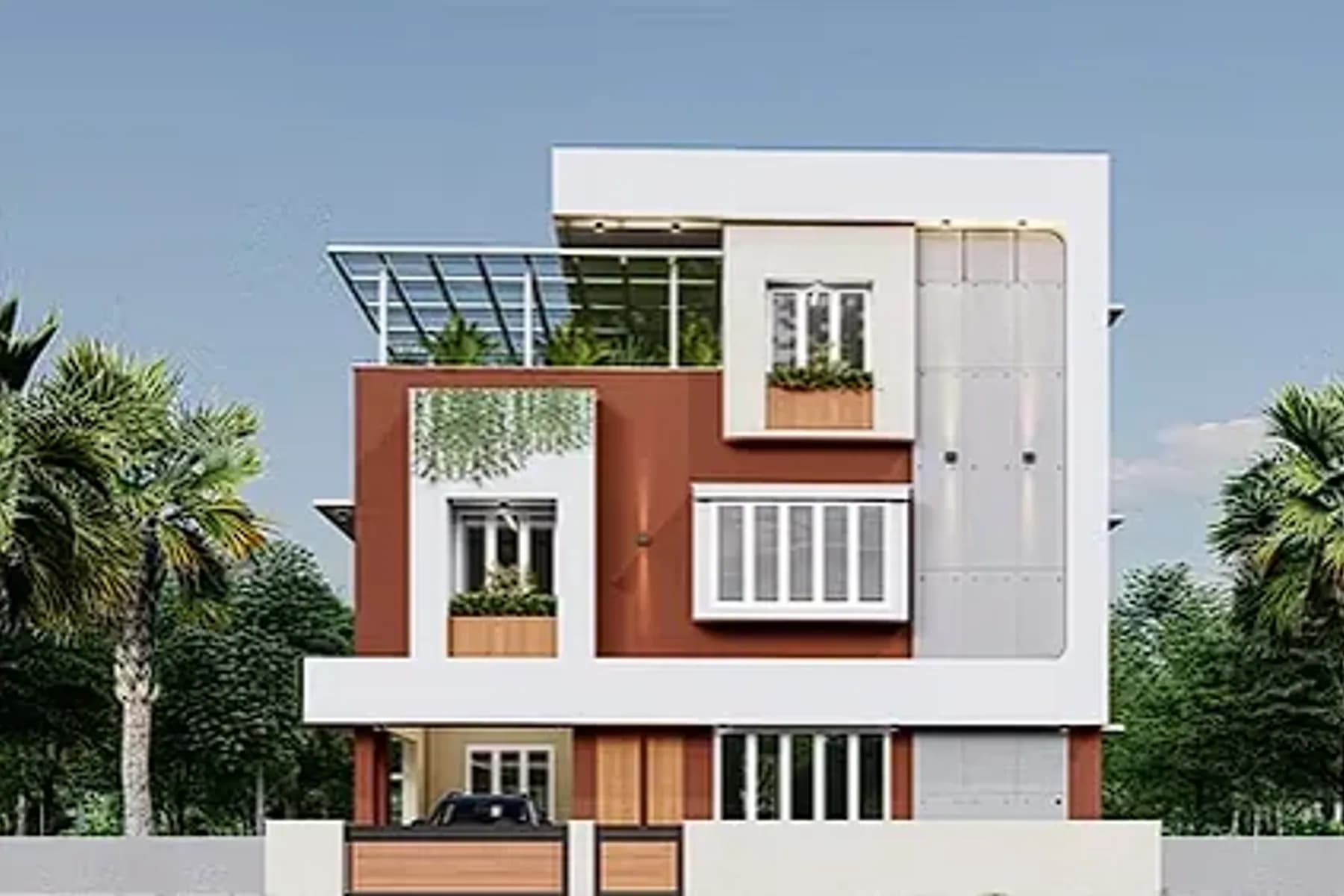 Modern Tropical Villa — Coimbatore, Tamil Nadu