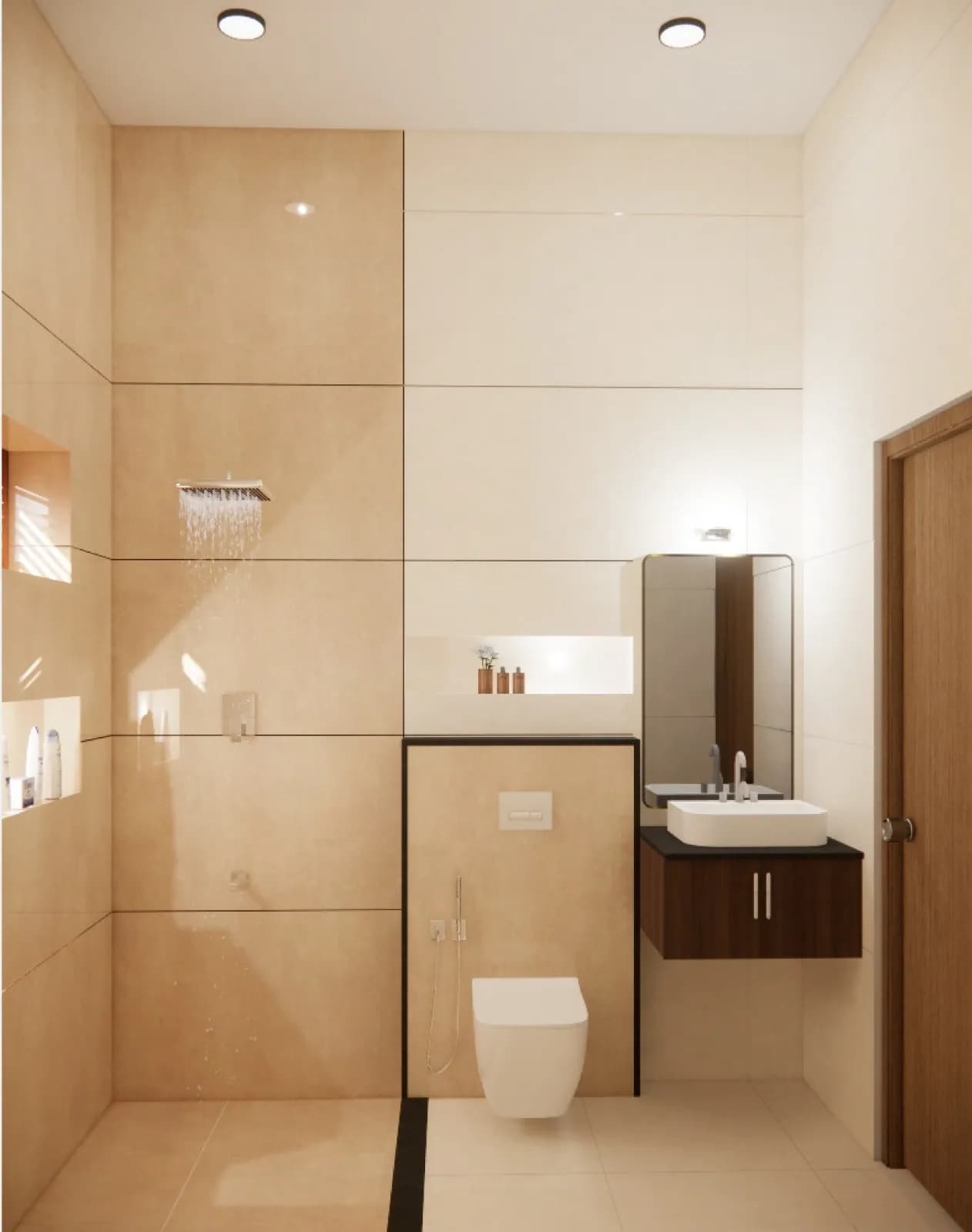 Timber, Light and Quiet Rooms