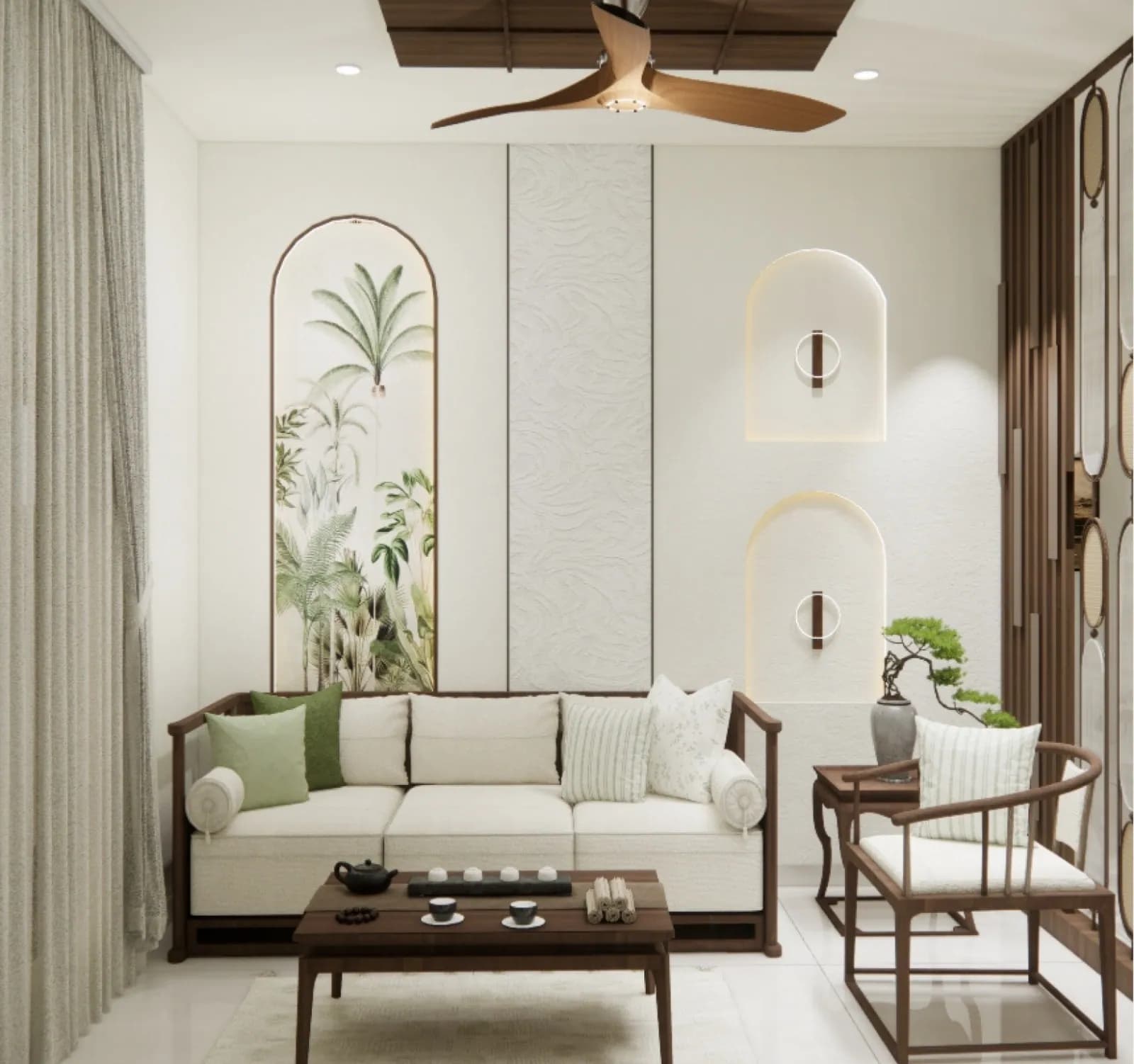 Timber, Light and Quiet Rooms