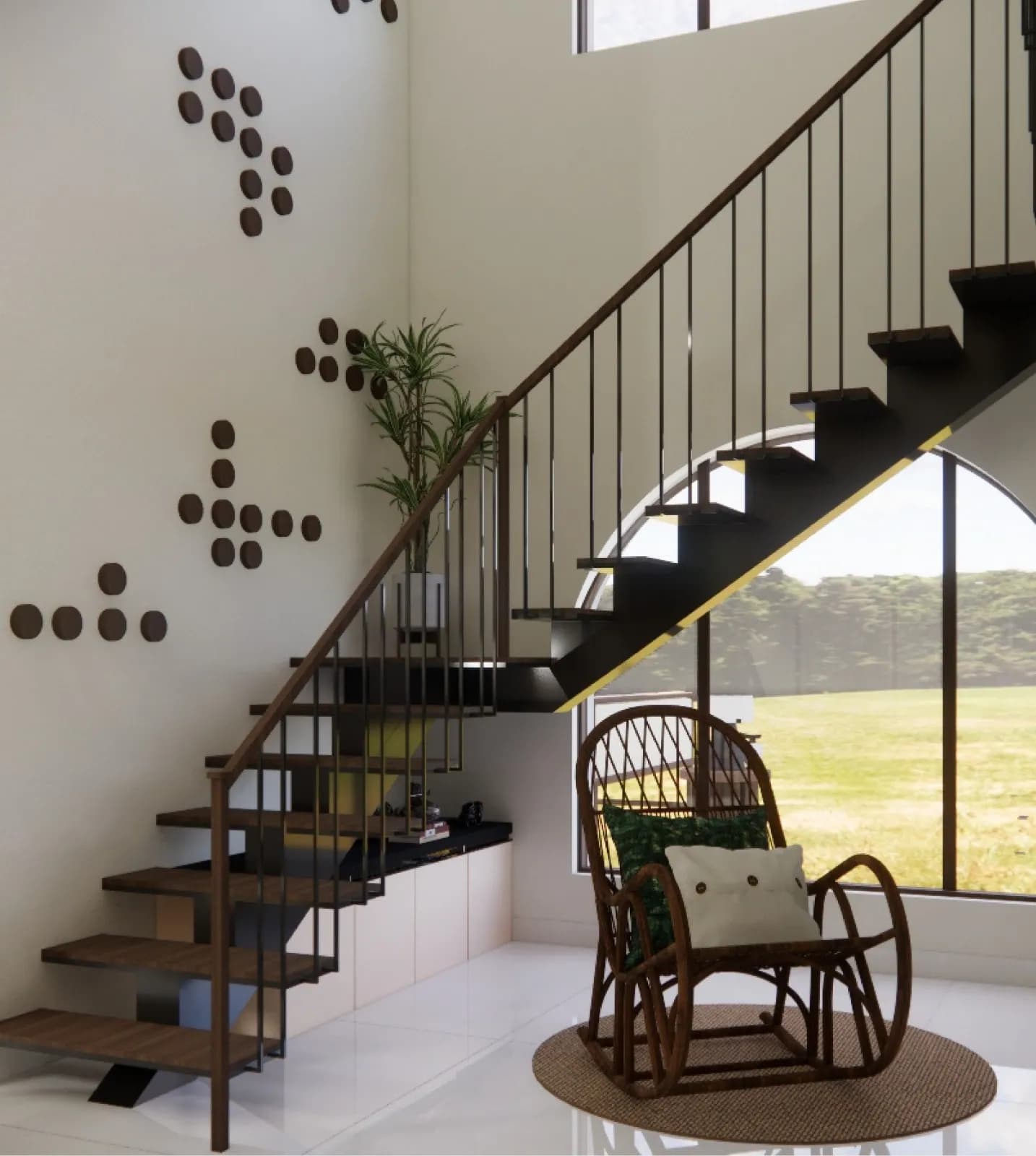 Timber, Light and Quiet Rooms