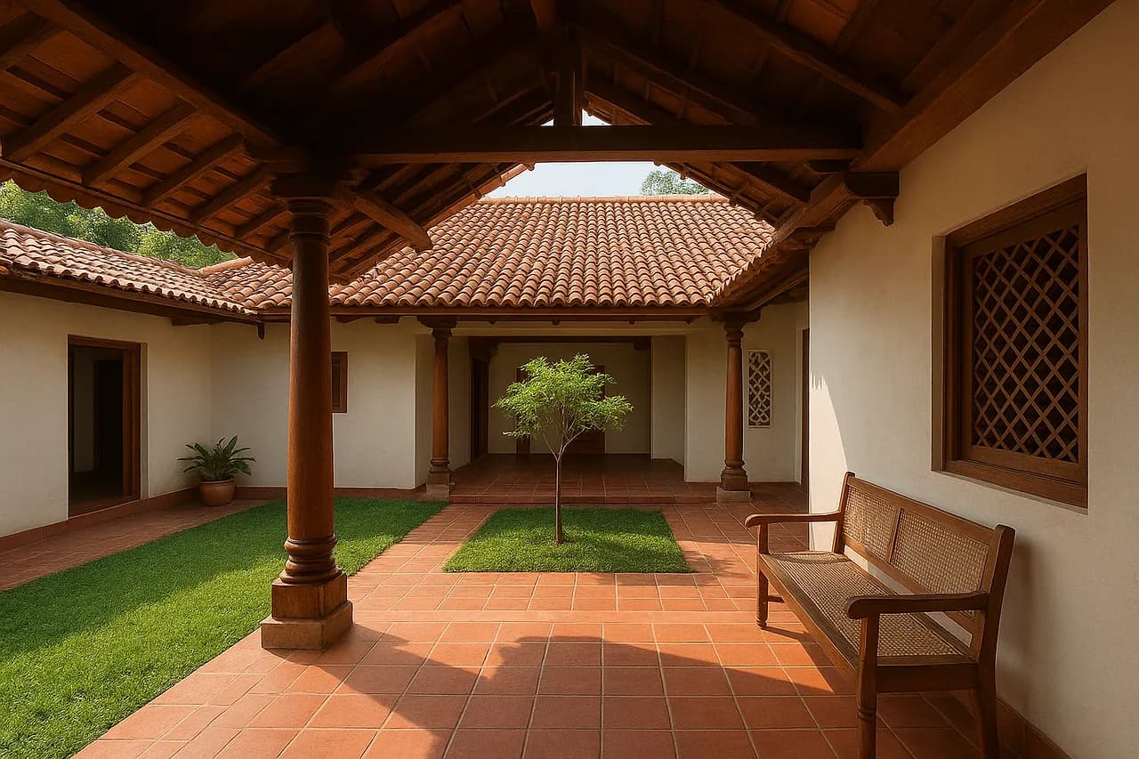 Open Courtyards, Red Tiles, and Verandas: Reviving Tamil Nadu’s Timeless Architectural Elements
