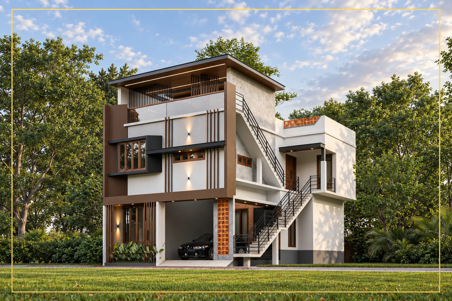 Architectural Simplicity, Modern Appeal — Coimbatore