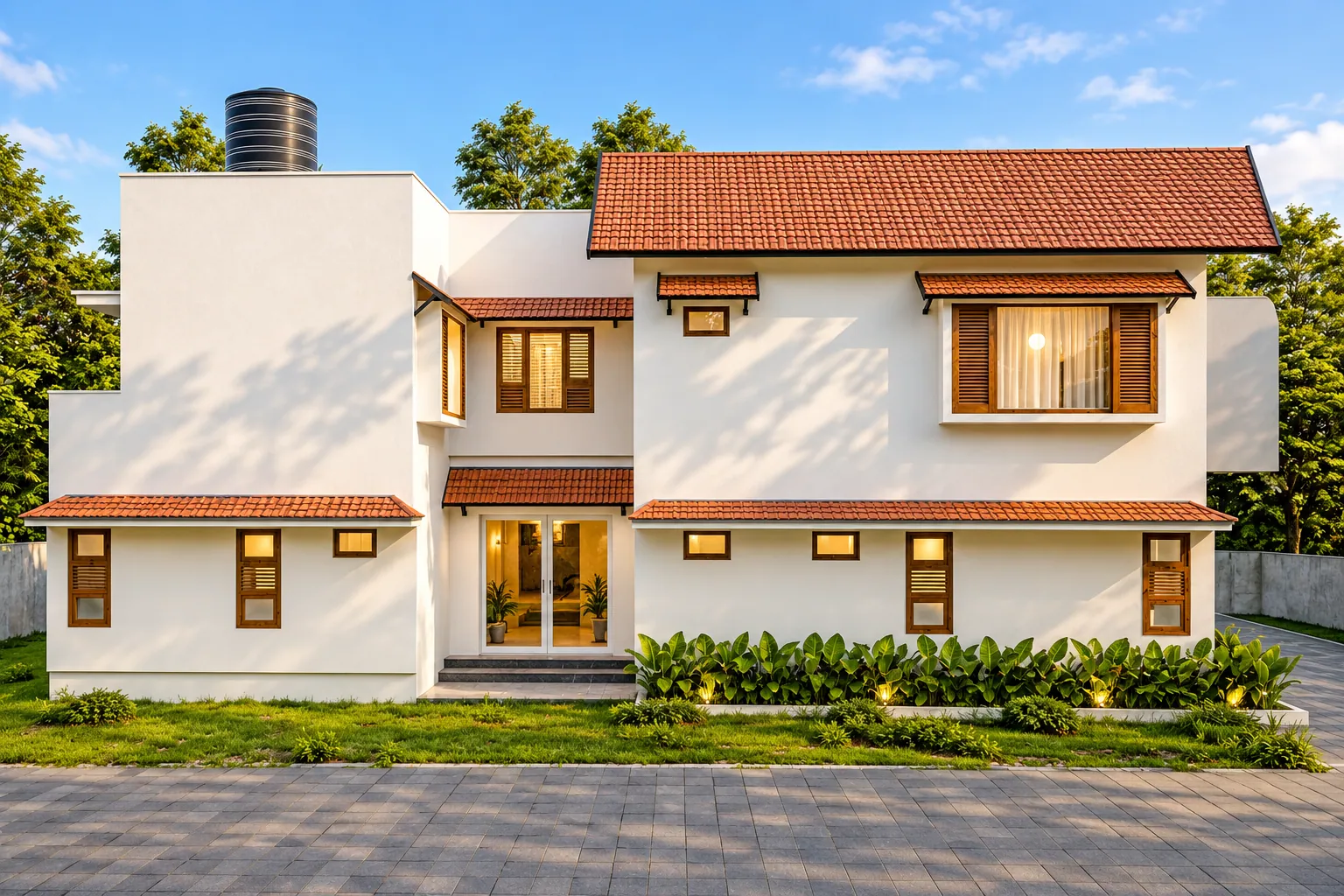 Warm Rooflines, Tropical Living — view 2