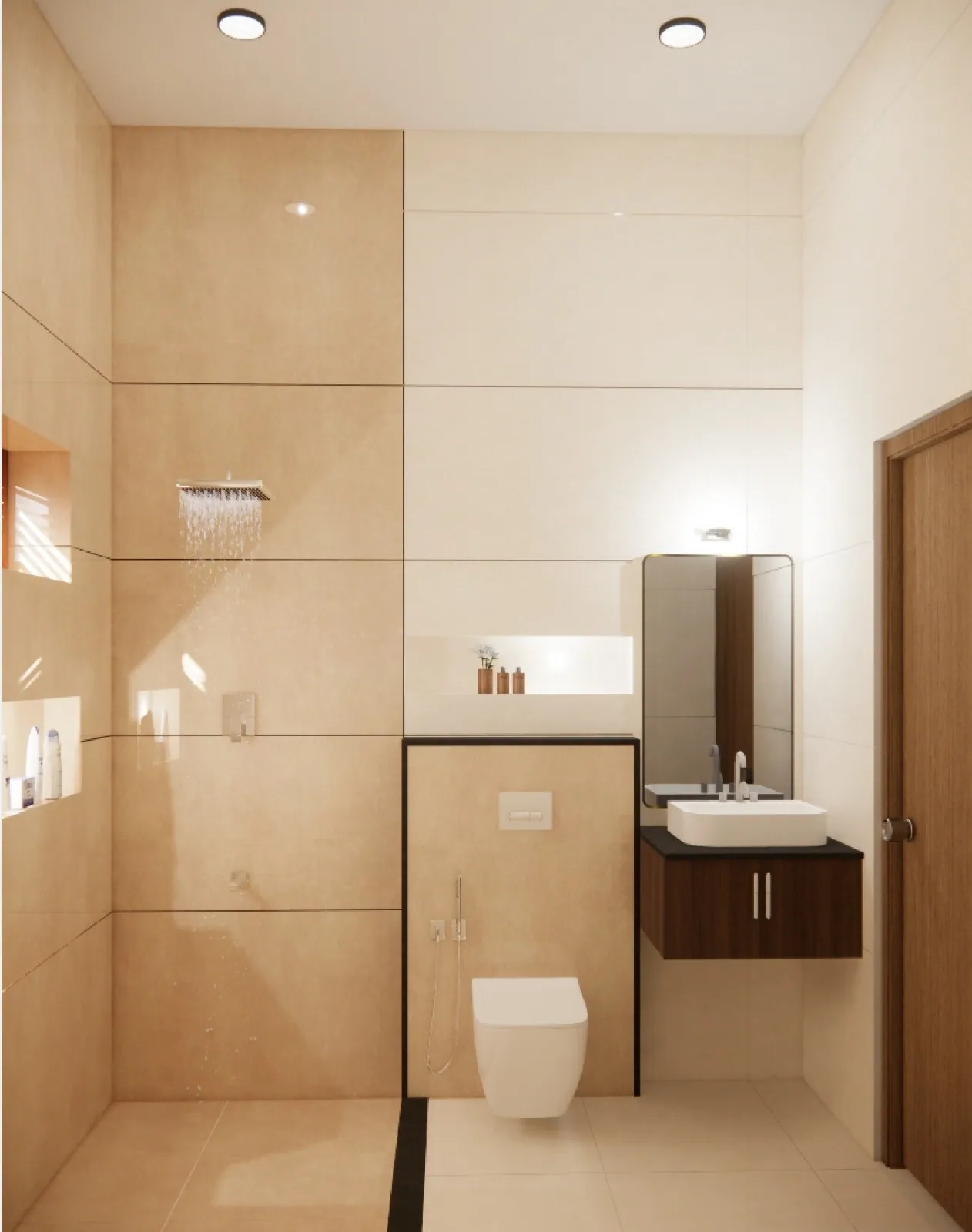 Timber, Light and Quiet Rooms