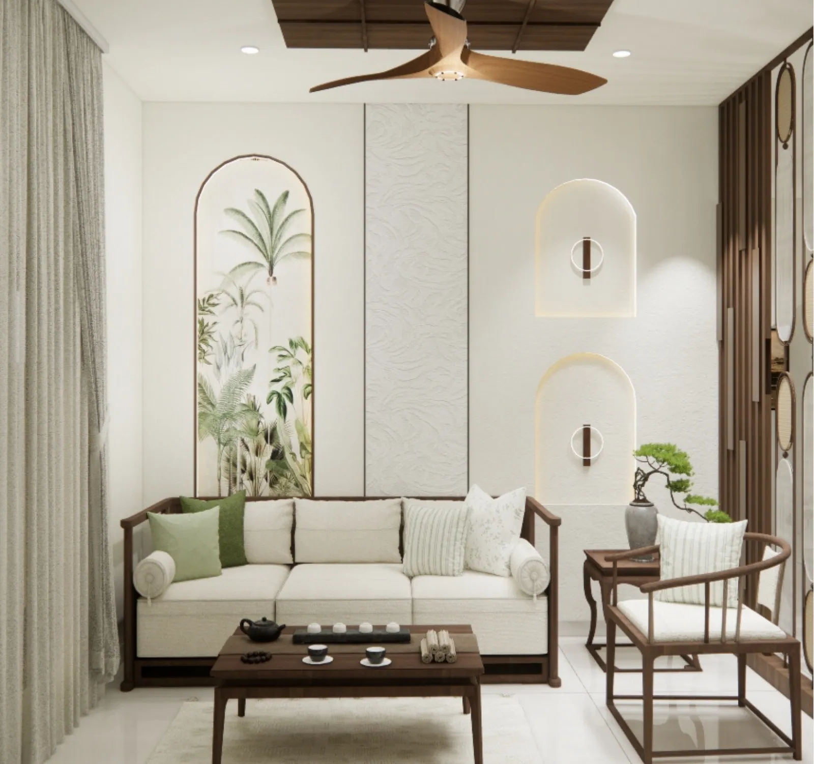 Timber, Light and Quiet Rooms