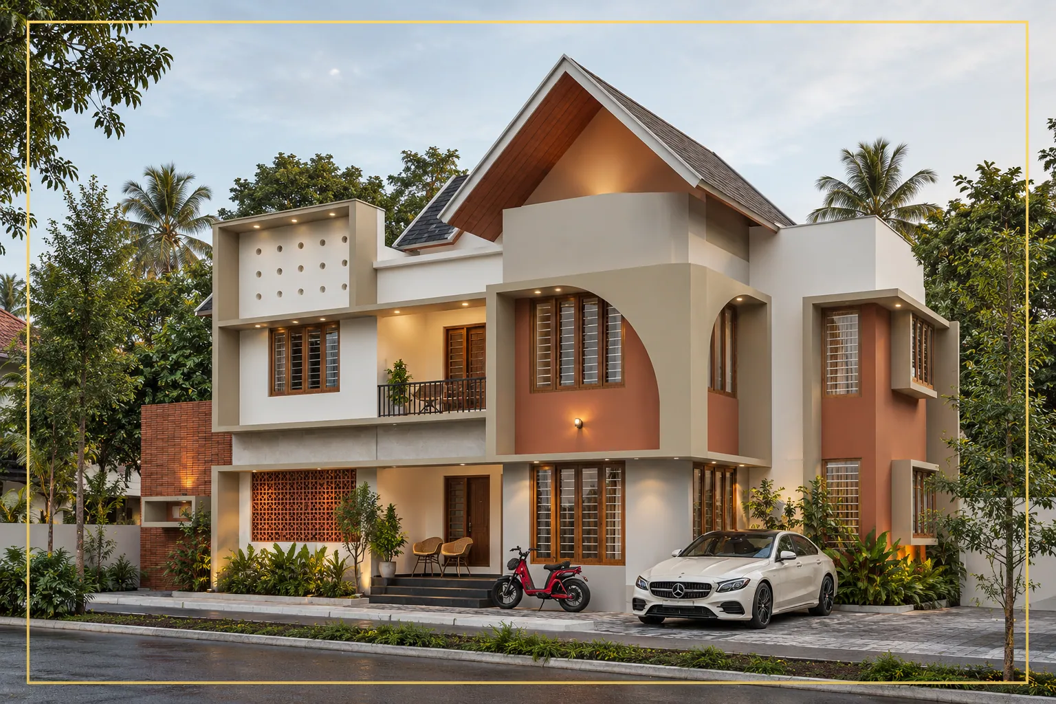 Tropical Charm, A Modern Expression — Trivandrum